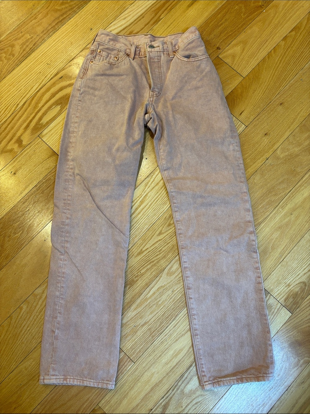 Levi's Premium 90’s Pink 501 Jeans